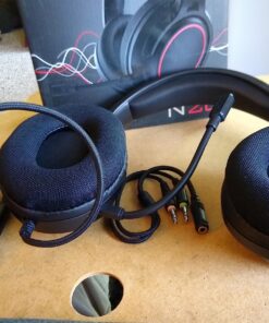 NUBWO N20 Gaming Headset with Mic - Compatible with PS5, Xbox One, Nintendo Switch Lite, PC, Laptop, and Mac, Over Ear Headphones with Noise Cancelling Microphone 28 81c U87UFL