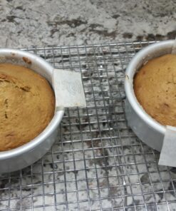 Fat Daddio's Anodized Aluminum Round Cake Pans, 2 Piece Set, 4 x 2 Inch 4 x 2 Inch, Set of 2 Sets 22 81c uncFJML