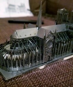 Metal Earth Fascinations Premium Series Notre Dame Cathedral 3D Metal Model Kit 42 81c12kwKx6L