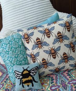 Foamily Throw Pillows Insert Set of 2 - 18 x 18 Insert For Decorative Pillow Covers - Made in USA - Bed and Couch Pillows Down Alternative 18x18 Inch (Pack of 2) 37 81c188QrrTL