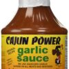 Cajun Power Sauce - Original Garlic Sauce - 16oz 16 Fl Oz (Pack of 1)