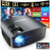 GooDee Projector 4K With WiFi And Bluetooth Supported, FHD 1080P Mini Projector For Outdoor Moives, 5G Video Projector For Home Theater Dolby Audio Zoom Portable Projector TV Stick PPT (YG600 Plus) Titanium Grey 6 81c3GYlQ5QL