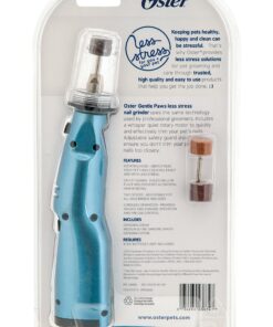 Oster Gentle Paws Less Stress Dog and Cat Nail Grinder, 2 Speed (078129-600-000) Blue 22 81c4eklJHSL