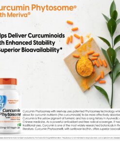 Doctor's Best Curcumin Phytosome with Meriva, Non-GMO, Vegan, Gluten Free, Soy Free, Joint Support, 500 mg 60 Veggie Caps Unflavored 60VC 11 81c4qjXftL