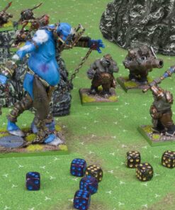 Wiz Dice - Galactic Conquest War Dice - D6 Dice for Tabletop RPG Adventure Games with a Dice Bag - DND Dice Set, Suitable for Warhammer and Dice Games Alike - Chaos Nebula/Silent Void - 12mm - 40 ct Glitter Purple and Glitter Black 7 81c51JsJcEL