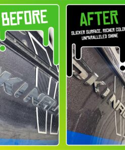 Boat Juice Boat Cleaning Kit - Exterior Boat Cleaner Water Spot Remover, Interior Boat Cleaner for Seats and Vinyl, 2 Microfiber Towels - Boat Cleaning and Detailing Supplies (Kit) 30 81c57deGWFL