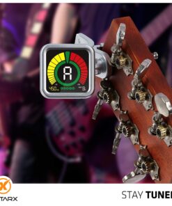 GUITARX X5 - Clip On Tuner for All Instruments - Guitar, Violin, Chromatic, Ukulele, and Bass Tuner Modes - #1 Among Guitar Tuners - Most Advanced High-Sensitivity Sensor in The Market 21 81c6IXjiRuL