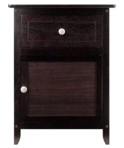 Winsome Eugene Accent Table, 18.9 inches, Espresso 38 81c6Q9OTr8L
