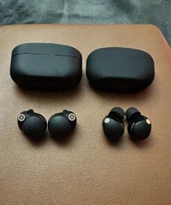 Sony WF-1000XM5 The Best Truly Wireless Bluetooth Noise Canceling Earbuds Headphones with Alexa Built in, Black- New Model 60 81c6nVa95IL