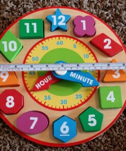 Melissa & Doug Shape Sorting Clock - Wooden Educational Toy 47 81c7zdWA9ZL 2
