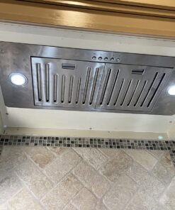 KOBE INX2730SQB-700-2 Brillia 30-inch Built-in/ Insert Range Hood, 3-Speed, 550 CFM, LED Lights, Baffle Filters, Stainless Steel 32 81c96wqpAmL