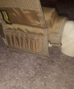 VOODOO TACTICAL Adjustable Cheek Rest with Ammo Carrier Coyote 33 81cARBoarL