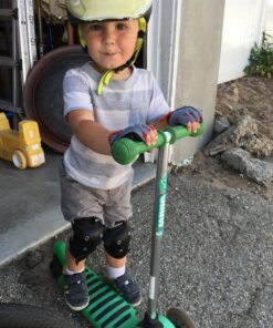 Schwinn Kids Bike Gloves Set, Knee and Elbow Pads, Protective Gear, Girls and Boys Bike Accessories, Black/Gray 40 81cBQHeBnTL