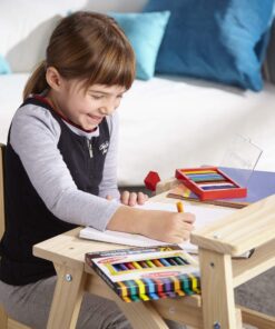 Melissa & Doug Solid Wood Project Workbench Play Building Set - STEAM Toy, Wooden Kids Work Bench, Toy Tool Bench 33 81cBU5yqDL