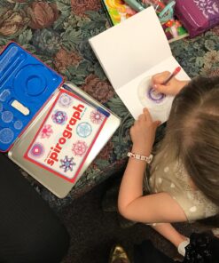 Spirograph Design Set Tin - Spiral Art Kit with Classic Gear Design Kit in a Collectors Tin for Kids Ages 8 and Up 1 Pack (Tin Set) 34 81cCS9jlxhL