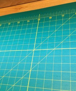 Crafty World 18 x 24 Cutting Mat for Sewing, Self Healing Double Sided Quilting Crafts Mat - Fabric Cutting Mat - Non Slip surface - Rotary Cutting Board A2-18x24 Green 32 81cGPPTSZyL