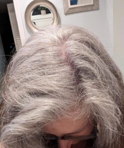 Vitamins Keratin Purple Hair Mask - Violet Blue Protein Deep Conditioner Treatment - Toner for Blonde Platinum Silver Gray Ash or Brown Colored Dry and Damaged Brassy Hair 33 81cGUOep2XL