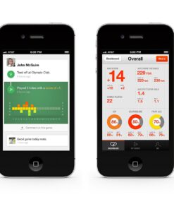 Game Golf Digital Shot Tracking System, Red/Black 22 81cI OrPn8L