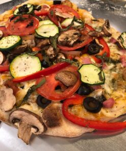 Onlyfire Stainless Steel Pizza Oven Kit for Gas Grill, Charcoal Grill and Propane, Portable Grill Top Pizza Oven Kit Baking Tools Including Pizza Stone, Pizza Peel & Thermometer 33 81cI2Bsr4IL