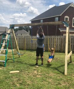 Swing-N-Slide Scout Custom DIY Play Set Hardware Kit (wood not included) Brown 27 81cIchaVX7L