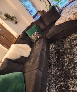 Chom Chom Roller Pet Hair Remover and Reusable Lint Roller - Black ChomChom Cat and Dog Hair Remover for Furniture, Couch, Carpet, Clothing and Bedding - Portable, Multi-Surface Fur Removal Tool 39 81cJfMwev L