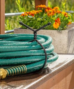 Nite Ize GT24-2PK-01 N01825 Original Gear, Reusable Rubber Twist Tie,Made in The USA, 24" -2 Pack, Black 12 81cL74E3sXL