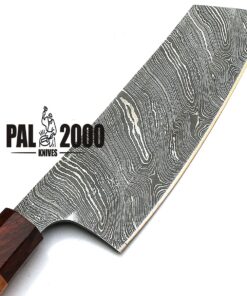 Inch Custom Handmade Forged Damascus Steel Fixed Blade Serbian Chef Knife edc With Sheath (9283) 9283 16 81cLR LA5cL