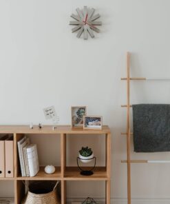 Umbra Ribbon Wall Clock Stainless-steel 25 81cMQP2l2QL