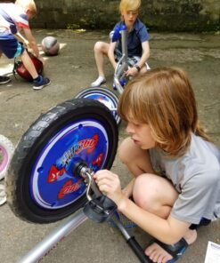 Razor RipRider 360 Caster Trike for Kids Ages 5+ - Lightweight, Rubber Handlebars, Steel Frame, for Riders up to 160 lbs 38 81cNo2I00L