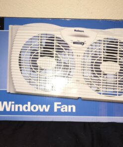Holmes Window Fan with Twin 6-Inch Reversible Airflow Blades, White 36 81cOSKc3e2L