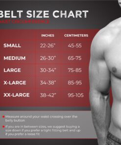 Contraband Black Label 4010 4 Inch Nylon Weight Lifting Belt w/Hook & Loop | Heavy Duty Weight Belt and Back Support Belt for Weight Lifting | Weightlifting Belt for Men & Women X-Large 7 81cQN0skF0L