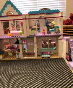 LEGO Friends Stephanie's House 41314 Build and Play Toy House with Mini Dolls, Dollhouse Kit (622 Pieces) 32 81cQcAsKdHL