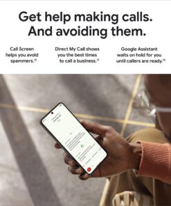 Google Pixel 8 - Unlocked Android Smartphone with Advanced Pixel Camera, 24-Hour Battery, and Powerful Security - Obsidian - 128 GB Phone Only 16 81cRIHRkzCL
