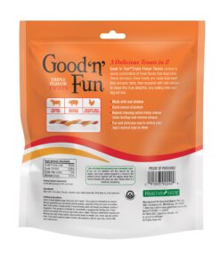 Alternative view of GOOD 'N' FUN Triple Flavor Twists, Treat Your Dog to Premium Cuts of Real Meat With Rawhide