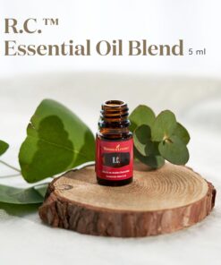 Young Living R.C. Essential Oil 5ml - Invigorating Blend with Eucalyptus, Myrtle, and Pine - 100% Pure, Therapeutic-Grade Essential Oils for Diffusion or Topical Use R.C. 0.17 Fl Oz (Pack of 1) 7 81cROZtnhiL