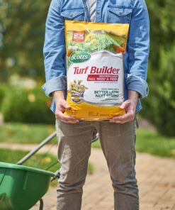 Scotts Turf Builder WinterGuard Fall Weed & Feed3, Weed Killer Plus Fall Fertilizer, 5,000 sq. ft., 14.29 lbs. 5,000 sq. ft. 21 81cSgssWEuL
