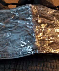 Houseables Baseball Cap Storage Bag, Hat Organizer Case, 23" x 6" x 8", Clear Plastic, Caps Holder, Moisture & Dust Proof, Black Handles, Box w/Zipper Closure, Stores & Racks 22 Hats, Dirt Protection 33 81cTbWrmC4L 1