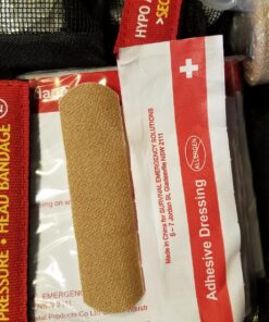 Survival Workplace/Home First Aid Kit USA - with a MOLLE System for Emergency Care at Home/Workplace 50 81cW5jeIscL