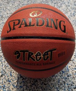 Spalding Outdoor Basketballs, Performance Rubber Cover Stands up to Asphalt or Concrete - 29.5", 28.5", 27.5" Orange Official Size 7, 29.5" Street Basketball 25 81cWkTldoKL