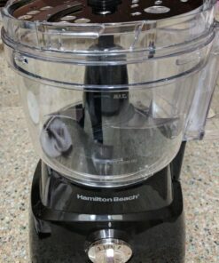 Hamilton Beach Food Processor & Vegetable Chopper for Slicing, Shredding, Mincing, and Puree, 8 Cup, Black 69 81cZ1EhmJvL 2