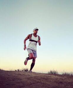 FITLY Minimalist Running Pack For Men & Women - Lightweight Running Vest Phone Holder, Storage, Thoracic Belt - Carry Personal Items - Running Backpack for Sub45 Runs, Hikes - (Classy Black) M-L-XL Classy Black 17 81cZ5XYU2L