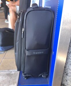 Travelpro Maxlite 5 Softside Expandable Luggage with 4 Spinner Wheels, Lightweight Suitcase, Men and Women, Black, Carry-On 21-Inch 65 81cZOmYbdeL