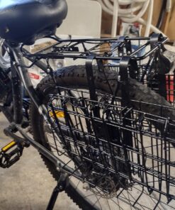 Ventura Economical Bolt-On Bicycle Carrier Rack, Adjustable Fit for 26"/28"/700c, Steel , Black 43 81cZWoZosL