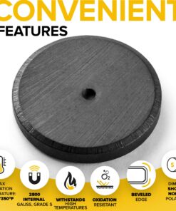 X-bet MAGNET 50 pcs Craft Magnets! Alnico Magnets 1 Inch (25mm) - Round Disc Magnets for DIY, Craft Hobbies, Science & School Projects – Bulk lot of Tiny Ceramic Magnets Flats 28 81cZukMhyjL 1