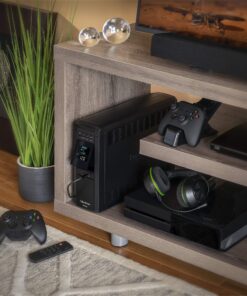 CyberPower CP1500PFCLCD PFC Sinewave UPS System, 1500VA/1000W, 12 Outlets, AVR, Mini Tower 53 81ca2jlGt L