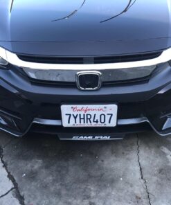 Front Lip ,HengJia Auto Parts 2.5m/8.2ft Car carbon fiber front lip,Front Bumper Lip ,Carbon Lip ,Side Skirt, front lip spoiler 100% waterproof protection(Carbon black) 54 81cac5Kb6JL