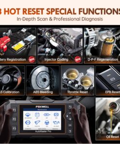2023 FOXWELL NT624 Elite 8 Reset ODB2 Scanner All System Scan Tool ABS Bleeding/SAS/TPS/Oil/EPB/BRT/Injector/D-P-F Resets Car Diagnostic Tool for All Cars Battery Check Free Update Car Scanner 27 81cbdFWzfYL