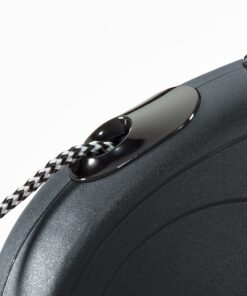 FLEXI New Classic Retractable Dog Leash (Cord), 26 ft, Small, Black Small Cord, 26-Feet 9 81cctU4ujHL