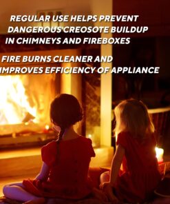 Rutland Creosote Remover, Fireplace, Wood Stove & Chimney Cleaner, 2 lb Tub 23 81cftYigwmL