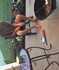 Aoocan Marshmallow Roasting Sticks, Smores Sticks for Fire Pit, Set of 8 Telescoping Rotating Smores Skewers - Hot Dog Roasting Sticks for Campfire, Camping, Bonfire and Grill Roasting Sticks set of 8 30 81cfuSaBIpL